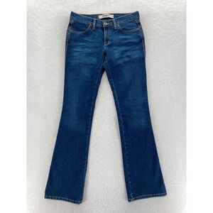 Mavi Jeans Women's 29/32‎ Dark Wash Blue Denim Bootcut Low Rise Sexy Slim Pants
